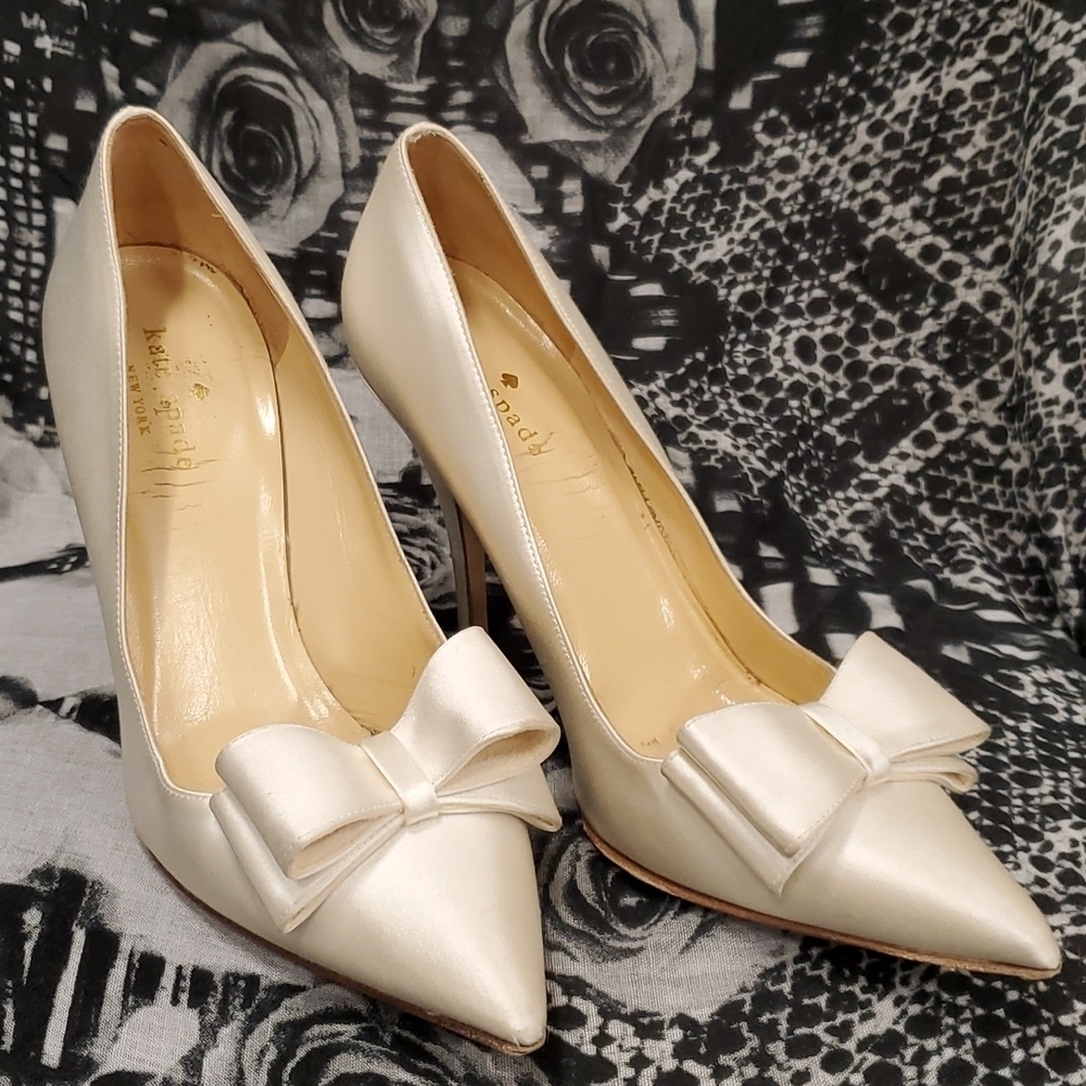 Kate Spade Bow Heels SZ 7